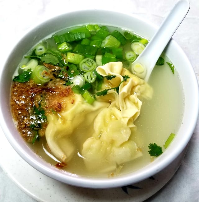 Wonton Soup.