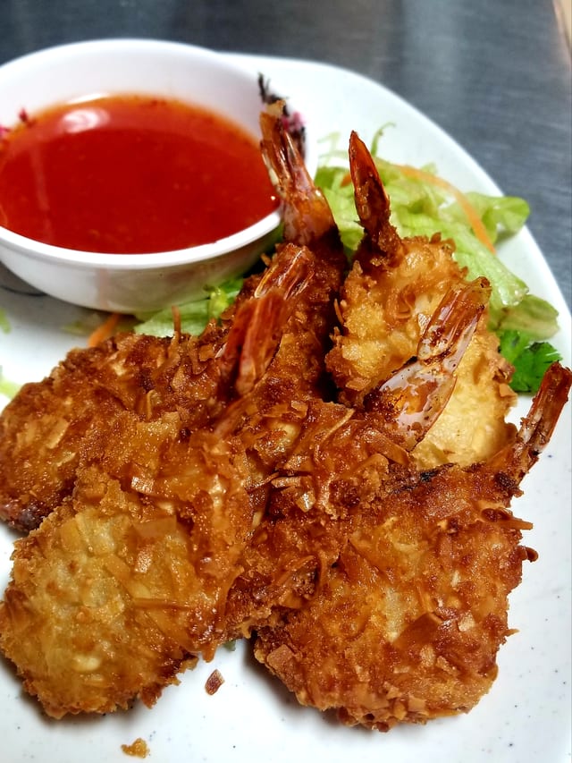 Coconut Shrimp.