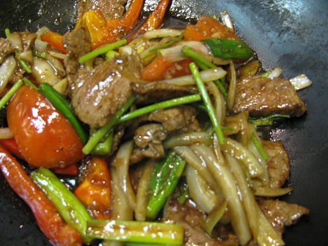 Tomato Pepper Steak.