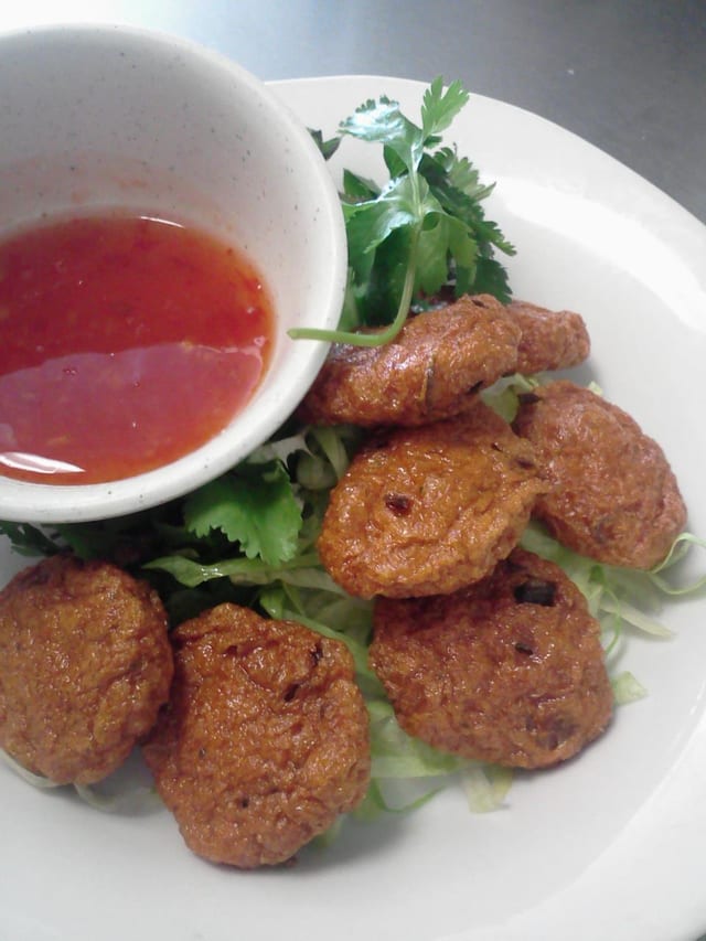 Thai Style Fish Cakes.