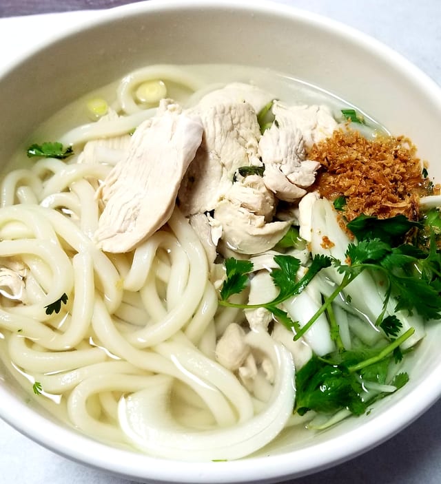 Chicken Udon.
