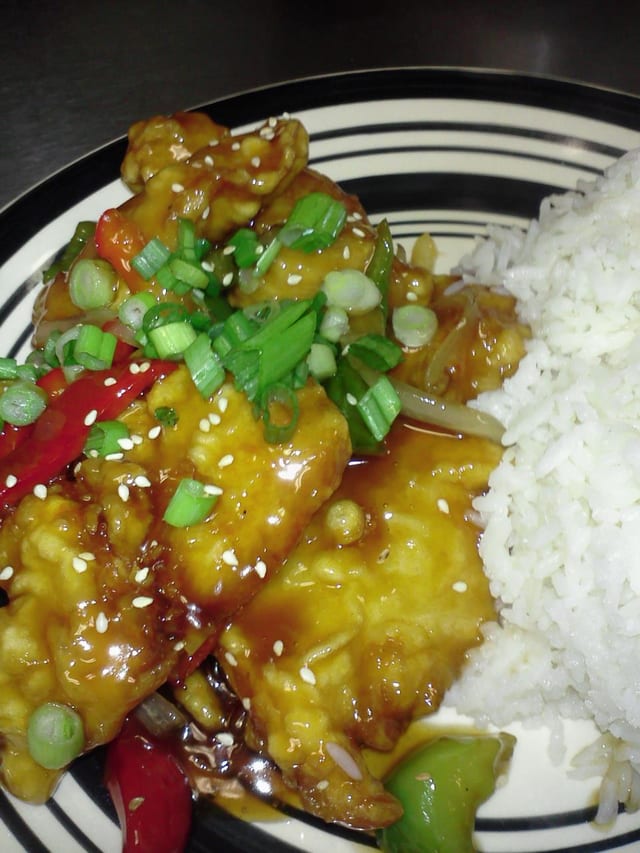 Honey Chicken.