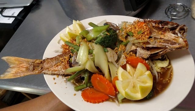 Crispy Whole Fish.
